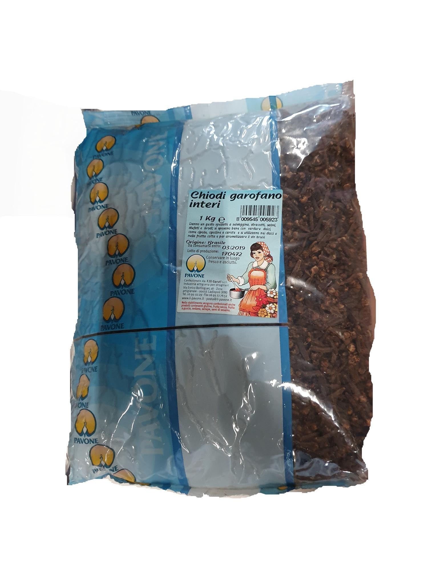 PAVONE CHIODI GAROFANO GARUTI KG.1