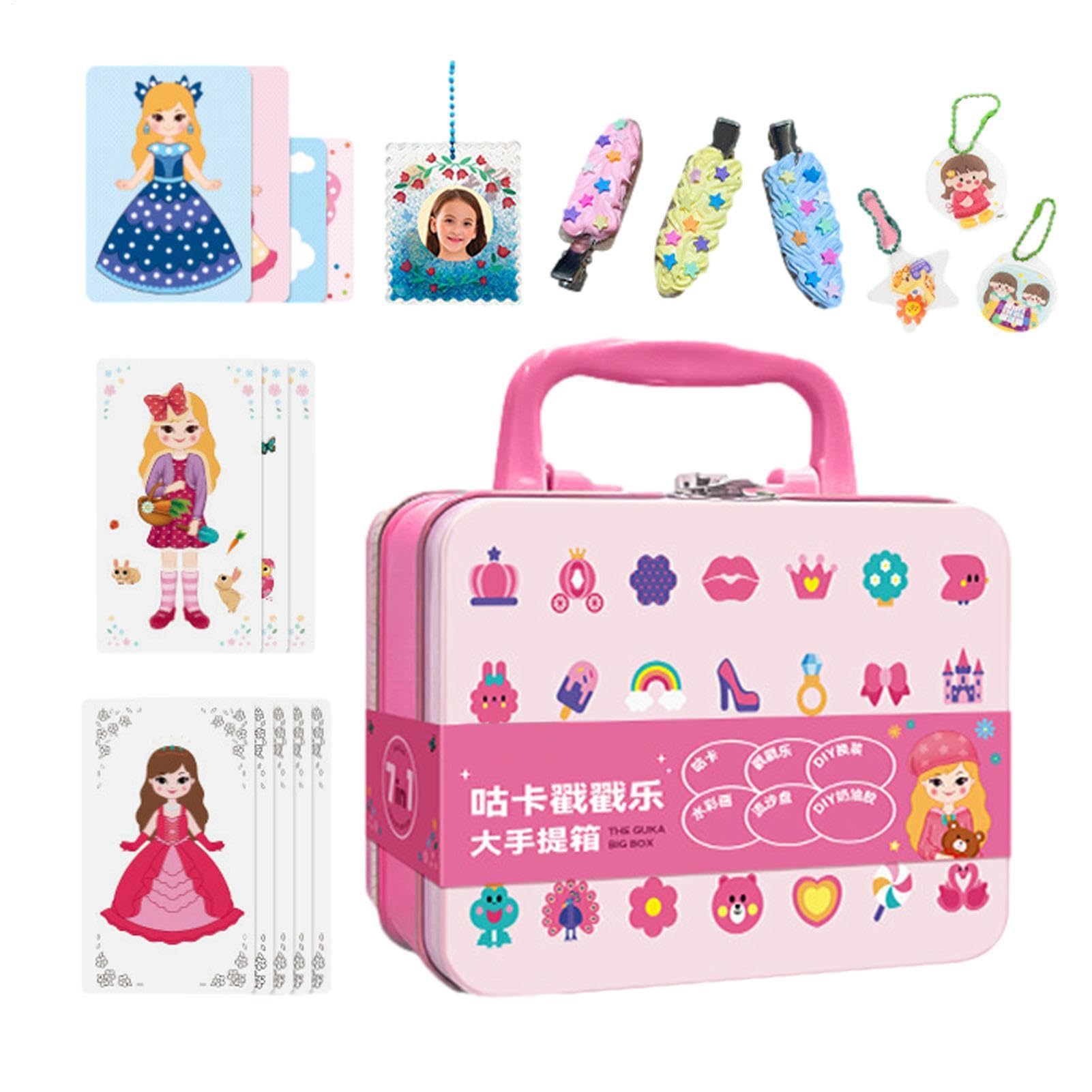 Stanzkunst-Kits – Untersetzer-Set mit Stanznadel | Malset für | Anziehspielzeug für Kleinkinder | Einfaches DIY-Stickset für Anfänger |