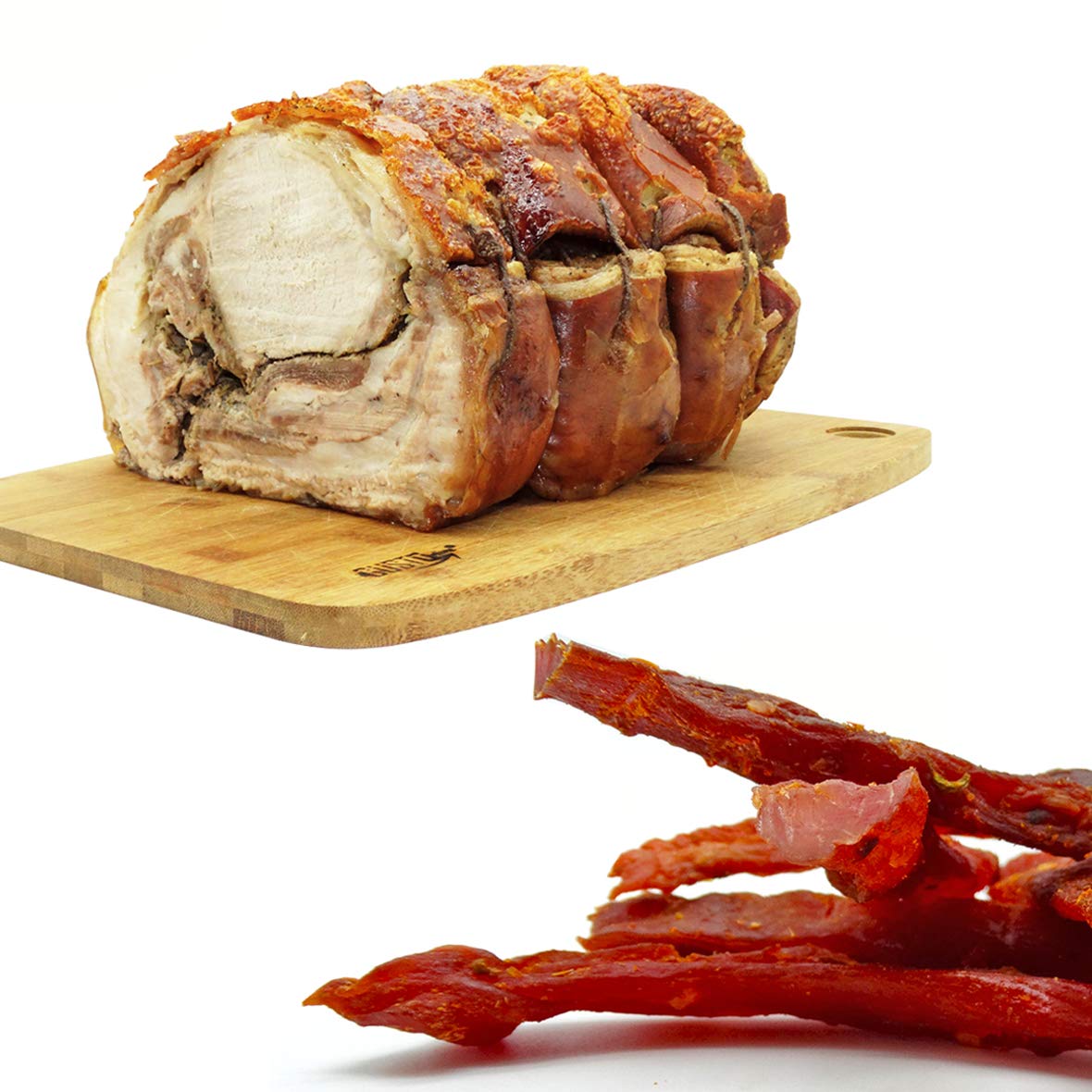 Mix Prodotti Romani - Porchetta di Ariccia IGP 2kg + Coppiette di puro Suino 500g