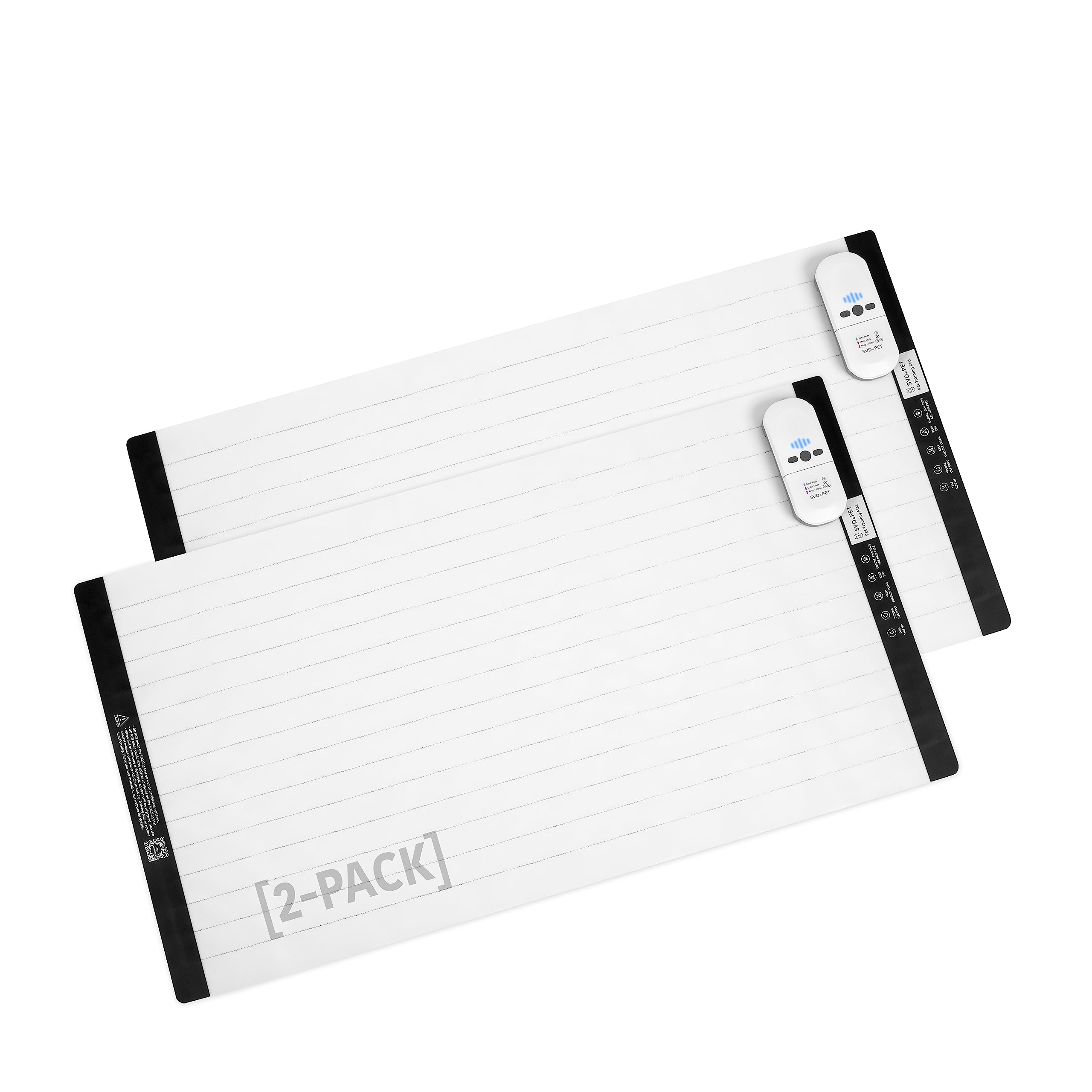 SVD.PET (2-Pack Pet Training Mat with Tester, Pet Shock Pad, Dogs & Cats Electronic Repellent mat for Indoor, 3 Training Modes, 5 Levels, Pet Safe