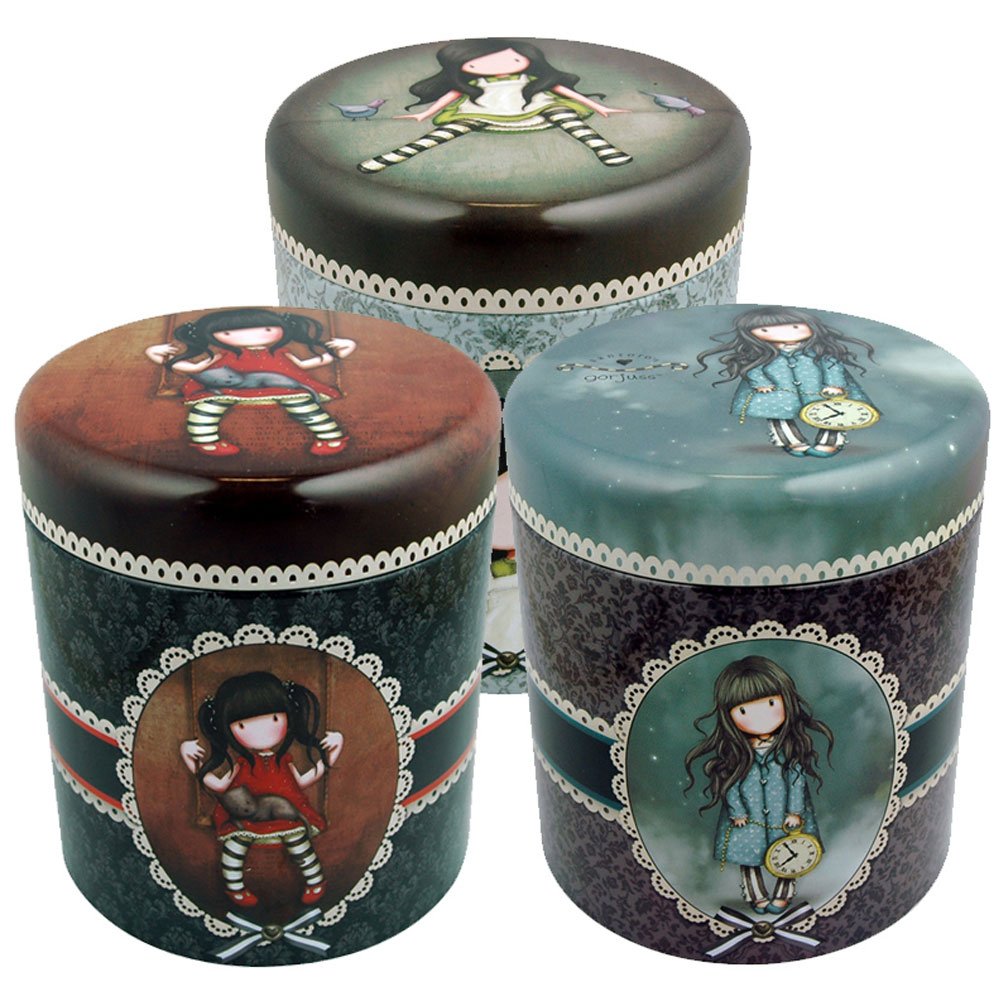 Storage Tins - Set of 3 - (3 Designs)