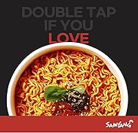 Vista 5 de Samyang - Fideos asados de ramen de pollo picante, Buldak sabor a pollo picante artificial, 4.94 onzas (5 paquetes), color negro