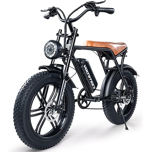 Electric Bike, 1000W Motor Electric Bike for Adults 48V 15Ah Removable Battery Ebike, 20" x 4.0 Fat Tire Electric Bicycles, 30MPH 30-80Miles Electric Bike, Shimano 7-Speed Electric Bike