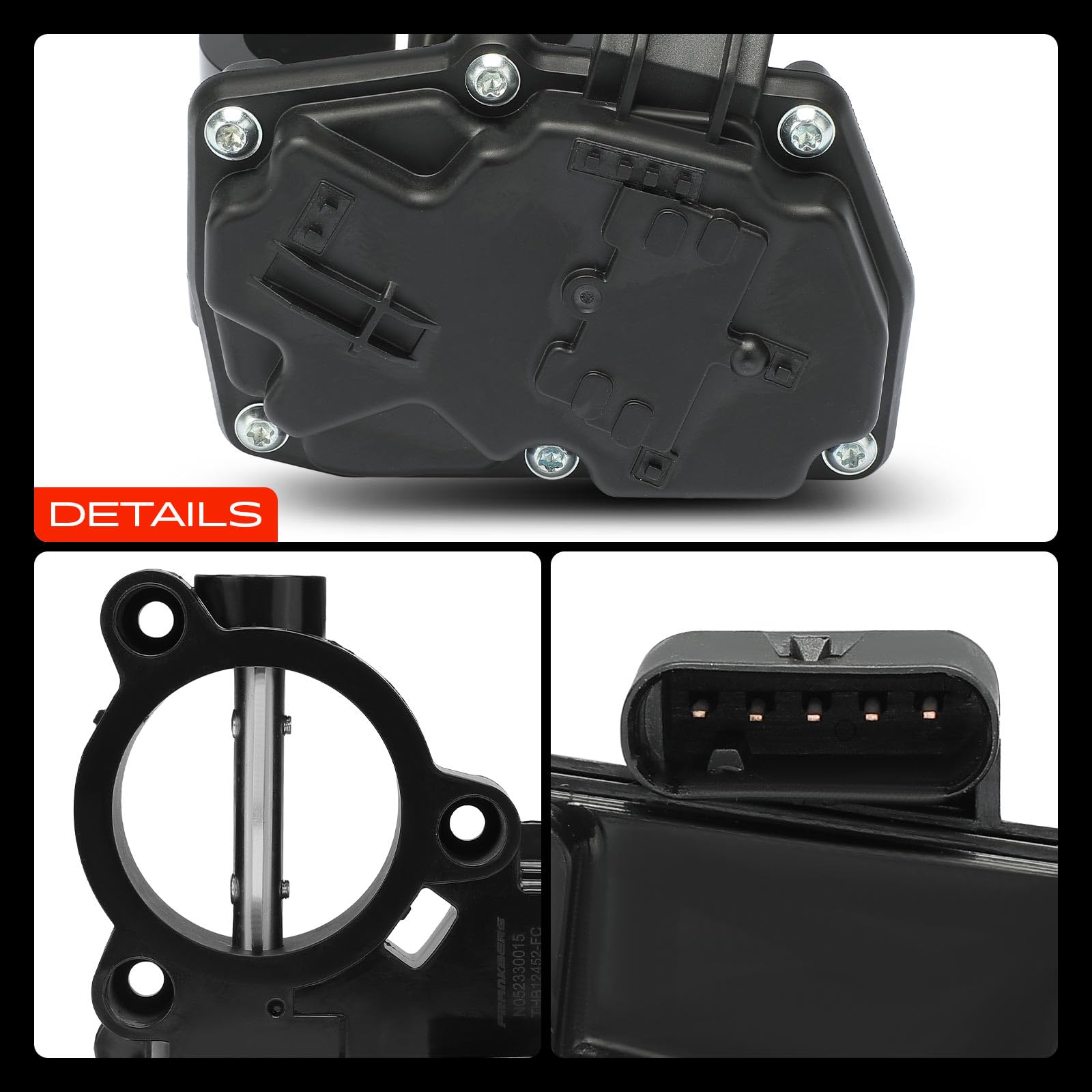 Frankberg Válvula de mariposa Cuerpo de mariposa Compatible con X3 F25 xDrive20d 2 Active Tourer F45 218d 2 Gran Tourer F46 218d X4 F26 xDrive20d 2 Gran Tourer F46 220d xDrive A2C8022120180