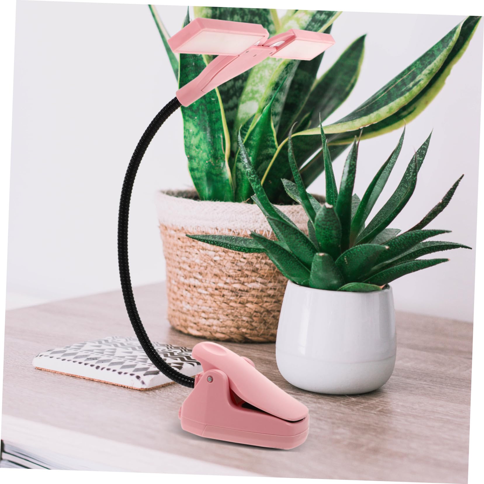 Gadpiparty Touch Control Led Desk Light Piano Lamp Clip Book Light Rechargeable Eye-Caring