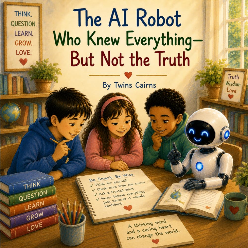The AI Robot Who Knew Everything — But Not the Truth (Life Lesson)