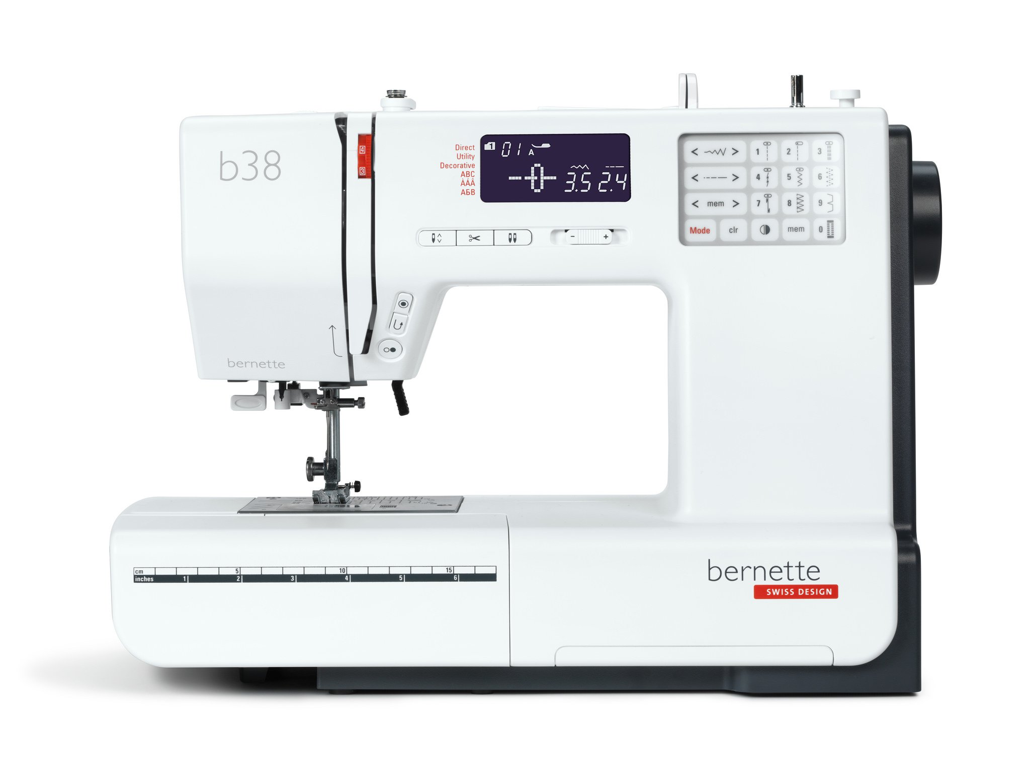Bernette White Bernina B38 Sewing Machine