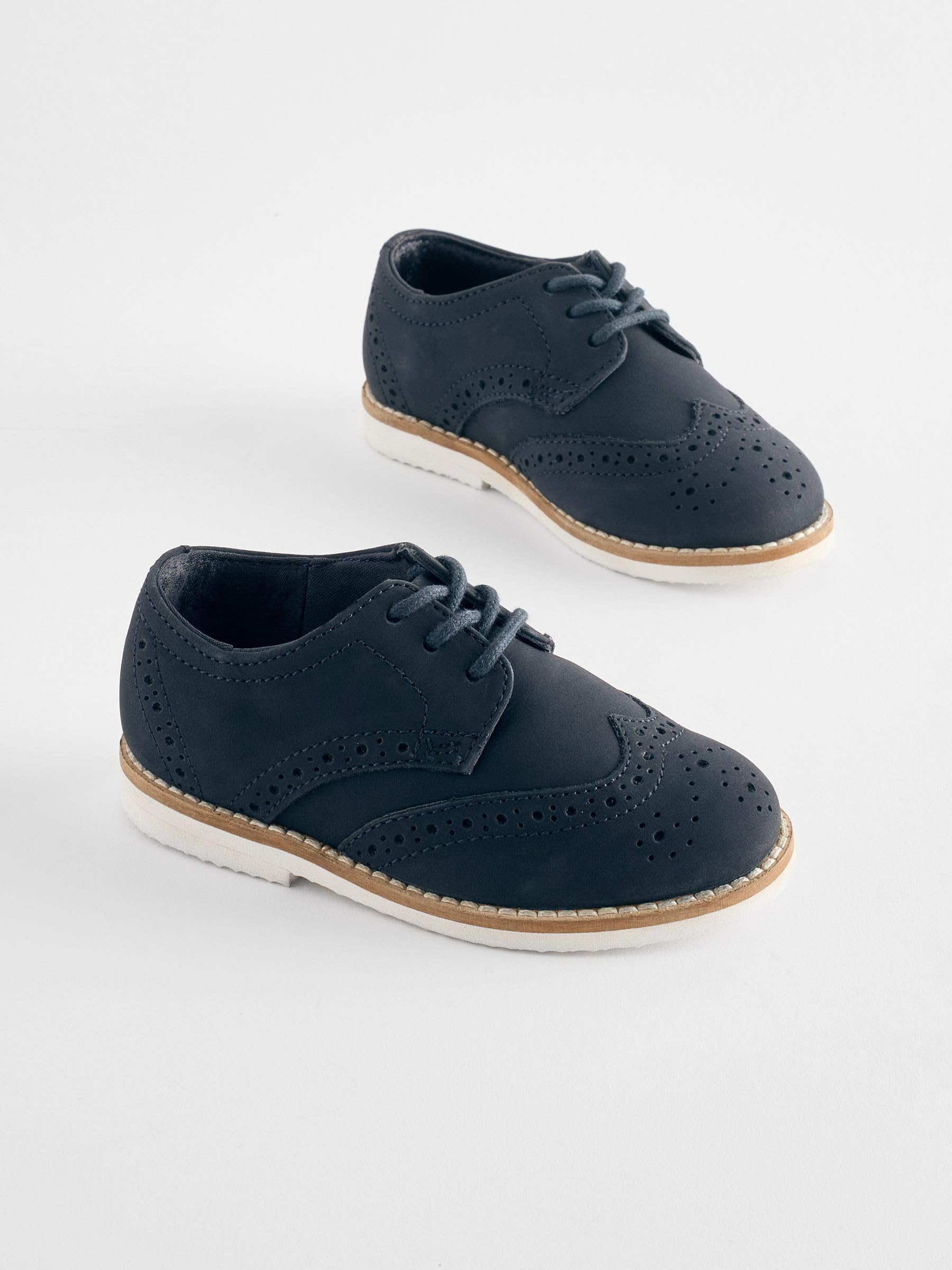 NEXT Niños Zapatos Oxford de Vestir de Cuero