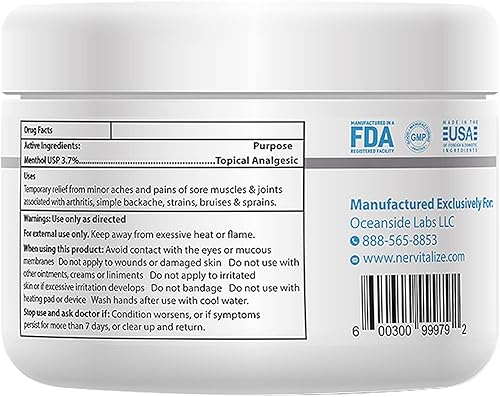 Miniatura 2 de Crema de acción rápida para aliviar el dolor nervioso, fórmula de máxima fuerza, 3 onzas líquidas, ayuda a proporcionar alivio del dolor neurológico