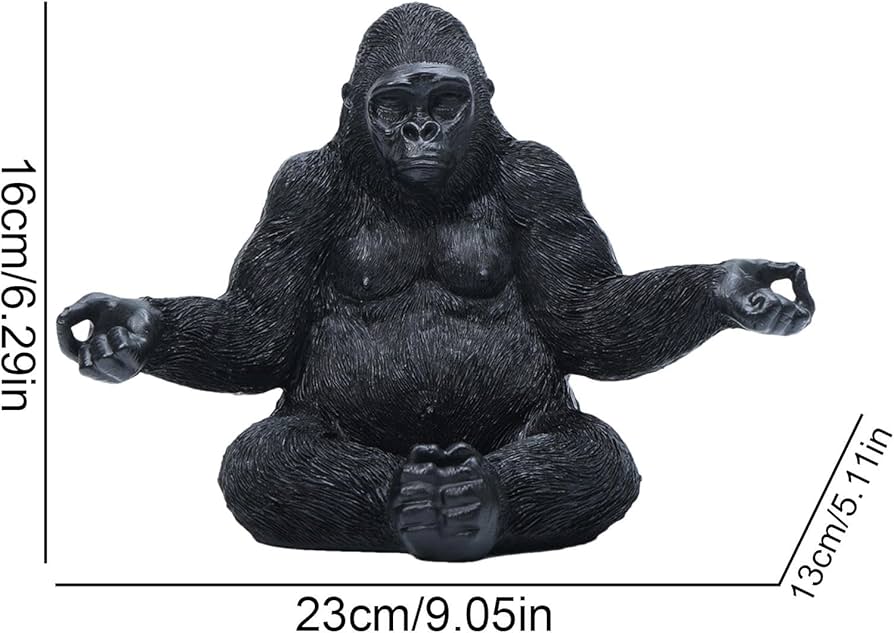 チンパンジー Amazon.co.jp: Ghjkldha ミニチンパンジーの置物、小さなチンパンジー