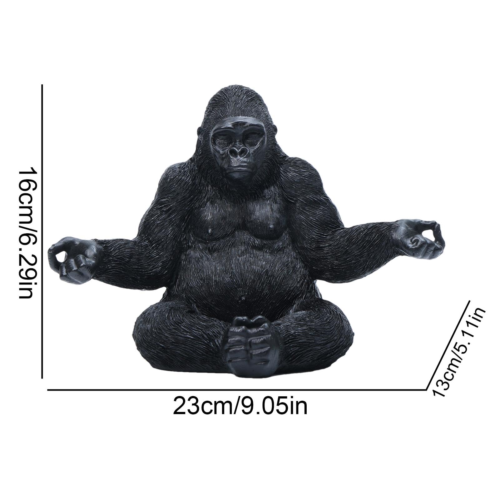チンパンジー Amazon.co.jp: Ghjkldha ミニチンパンジーの置物、小さなチンパンジー