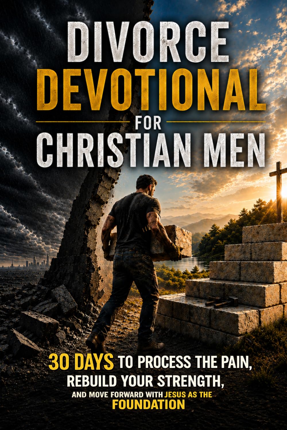 Divorce Devotional for Christian Men: 30 Days to Process the Pain, Rebuild Your Strength, and Move Forward with Jesus as the Foundation