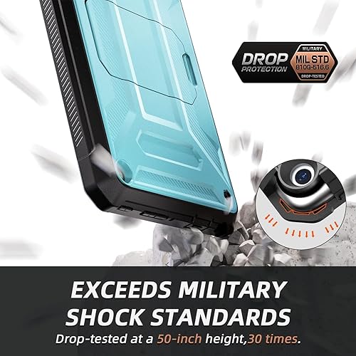 Miniatura 2 de Funda para tablet de 11 pulgadas Tuatara Rugged Unibody Hybrid Bumper Kickstand Cover DJ&RPPQ Incompatible iPad Samsung Tablet con protector de