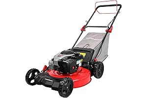 PowerSmart 21-Inch Gas Self Propelled Lawn Mower with Briggs & Stratton Engine