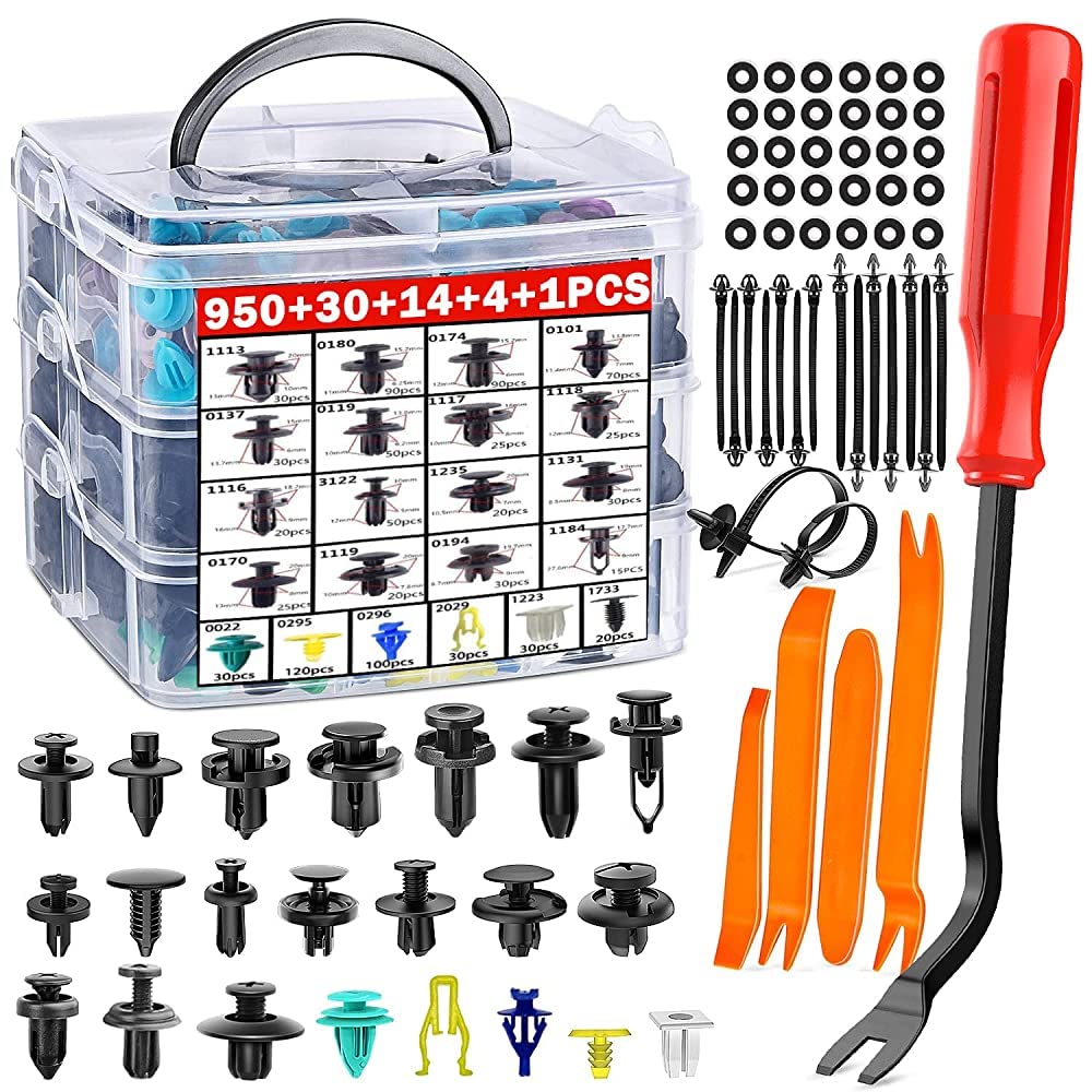 YESDEX Car Retainer Clips 999PC, Retainer Clips Trim Removal Tool