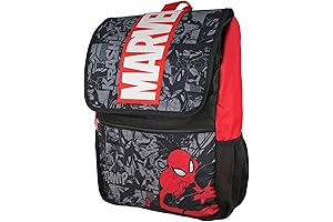 Marvel Spiderman Backpack With 3D Molded Marvel Logo