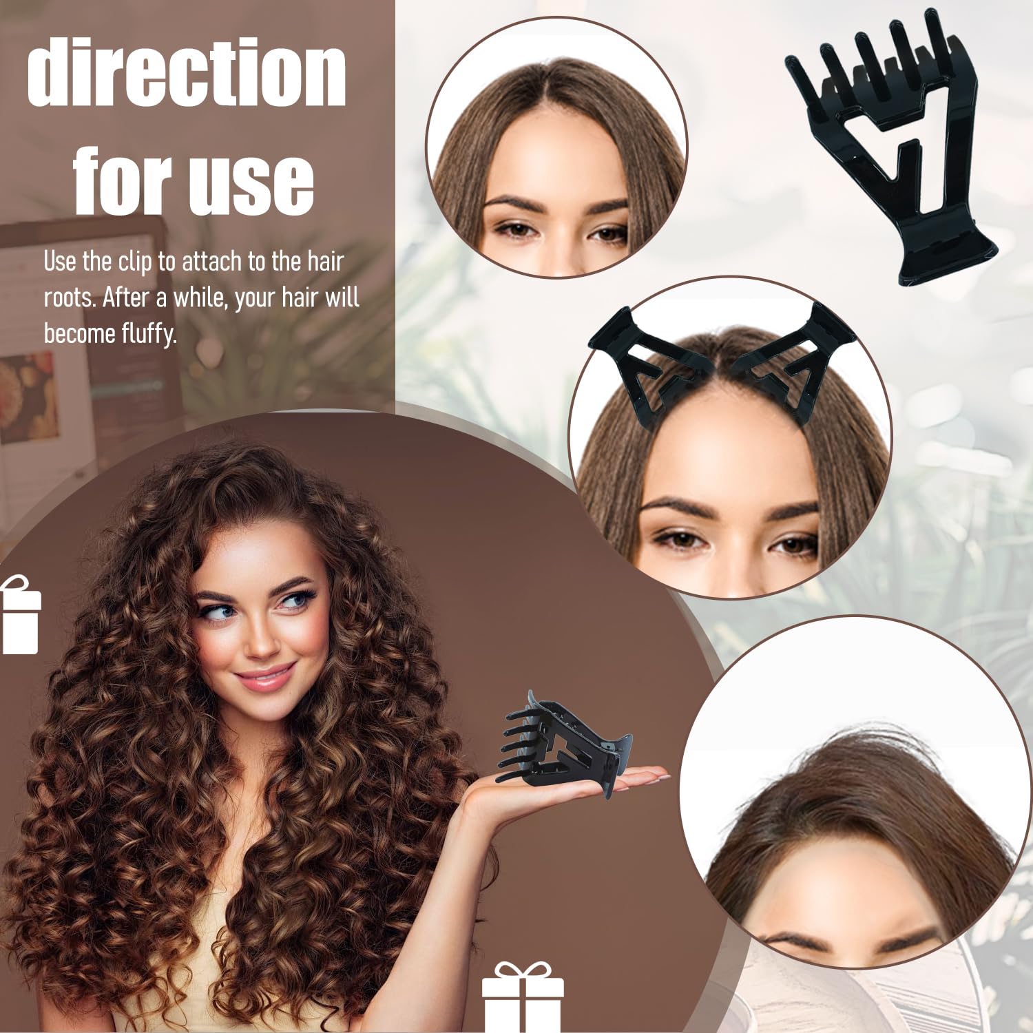 Root Riser Hair Clips Snapklik.com : 12pcs Hair Root Lift Hair Clips Different For Voluminous ...