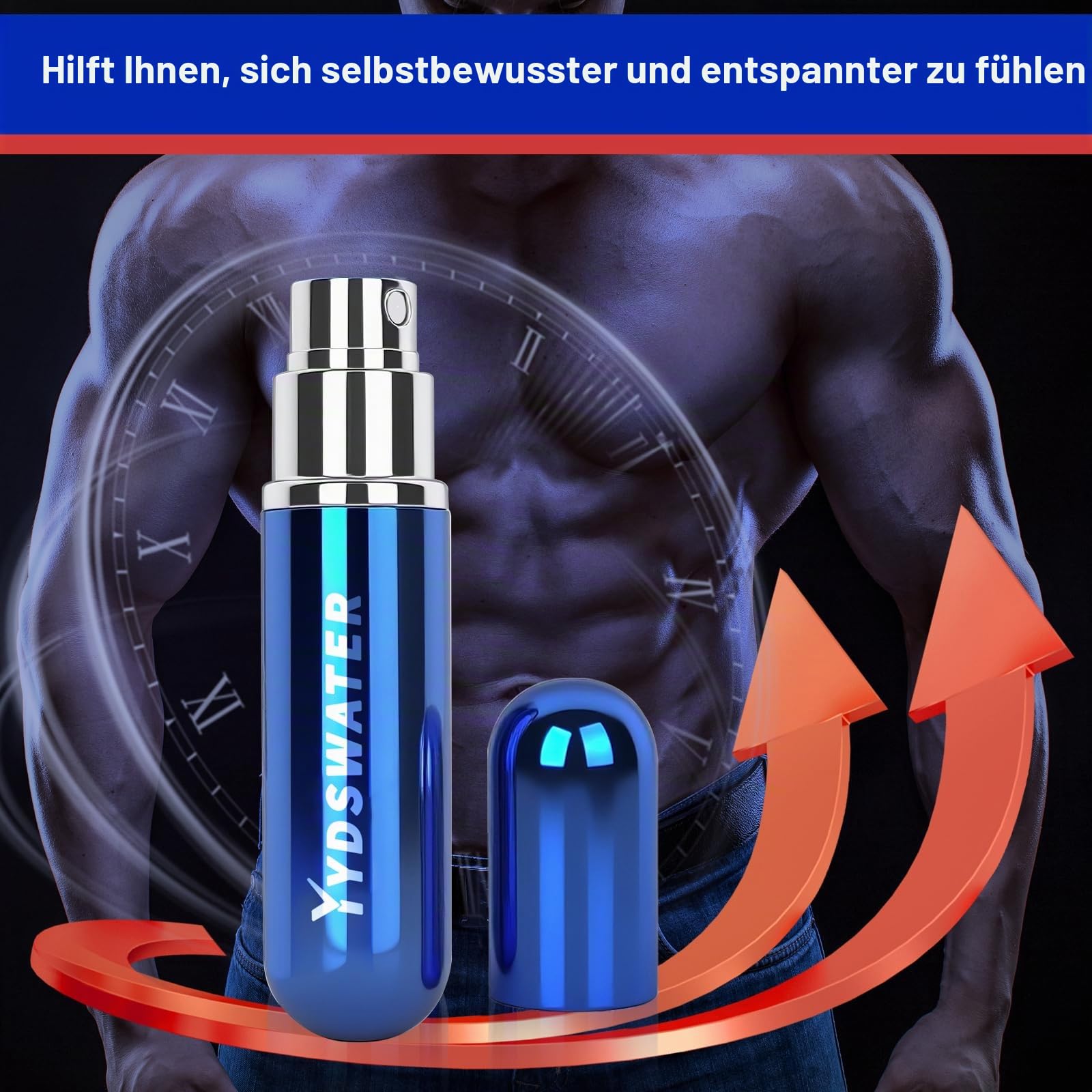 Verzögerungsspray für Mann – Desensibilisierendes Spray zur Intimzeitverlängerung – Bewahrt das natürliche Empfinden – Nur äußerliche Anwendung (6ml)