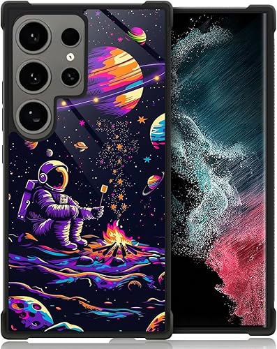 Miniatura 8 de CARLOCA Funda compatible con Samsung Galaxy S21 FE, funda de calavera de ciervo y camuflaje con bandera estadounidense para Galaxy S21 Fan Edition