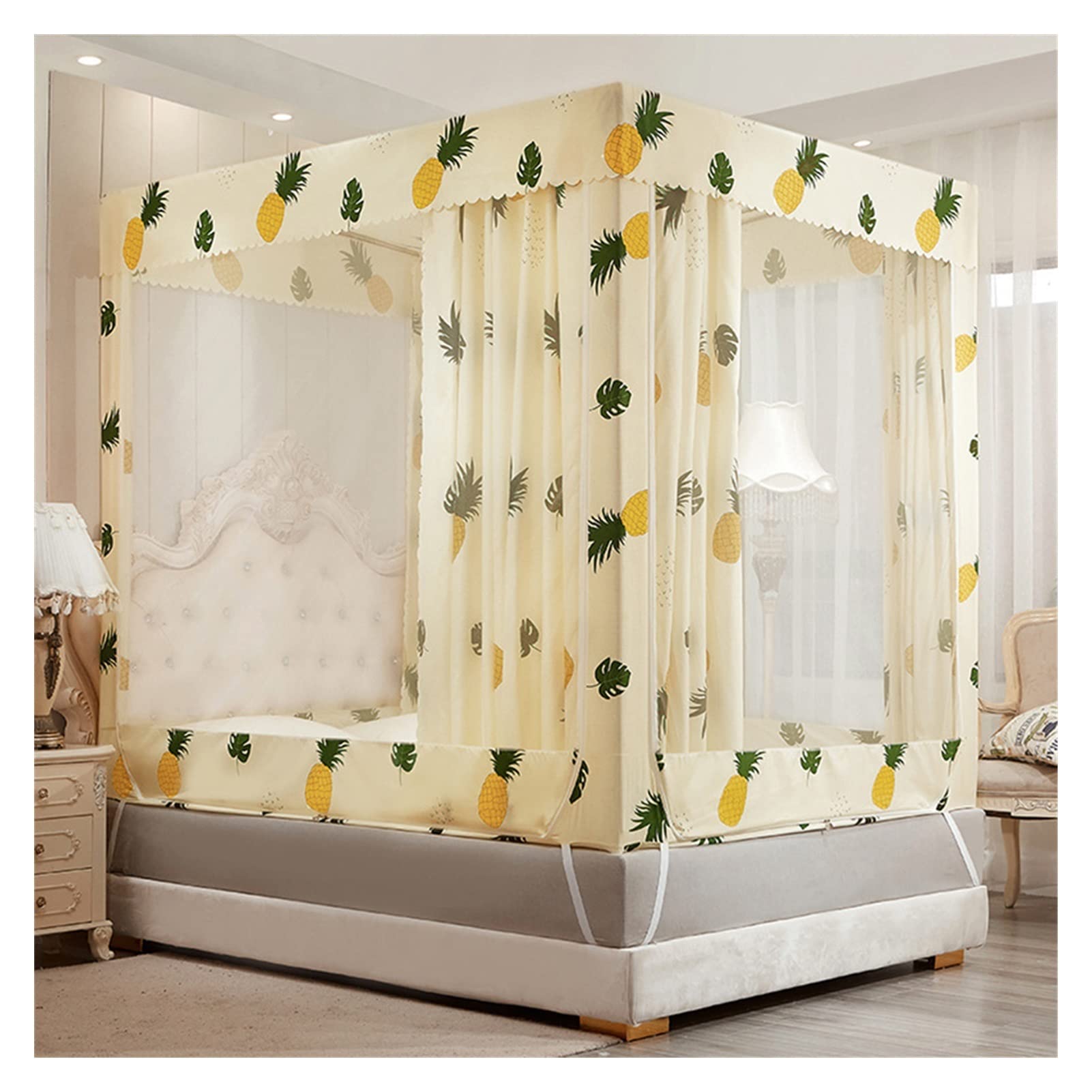 DXTFDHB Mosquito Net Bed Canopy Squar Tent