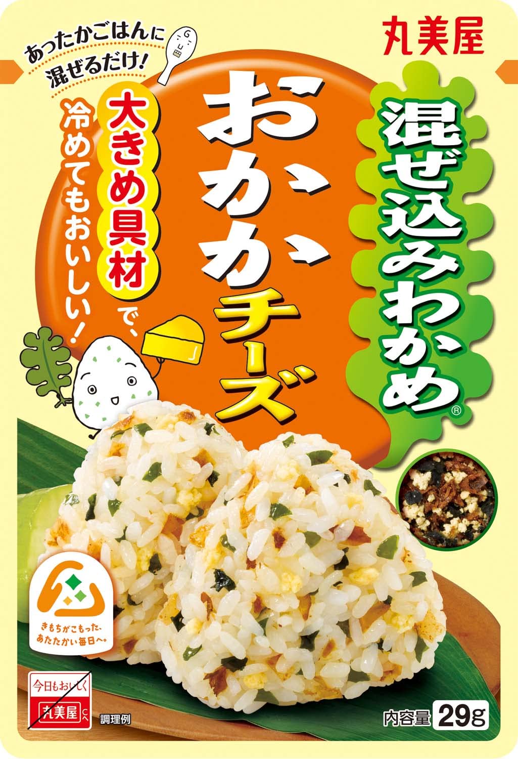 丸美屋食品工業 混ぜ込みわかめ おかかチーズ 29g×10個