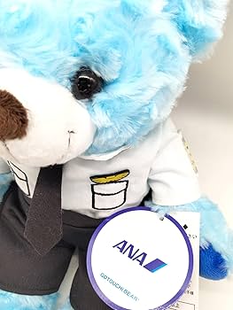 Amazon.co.jp: ご当地ベア ANA パイロット ぬいぐるみS 藤二誠