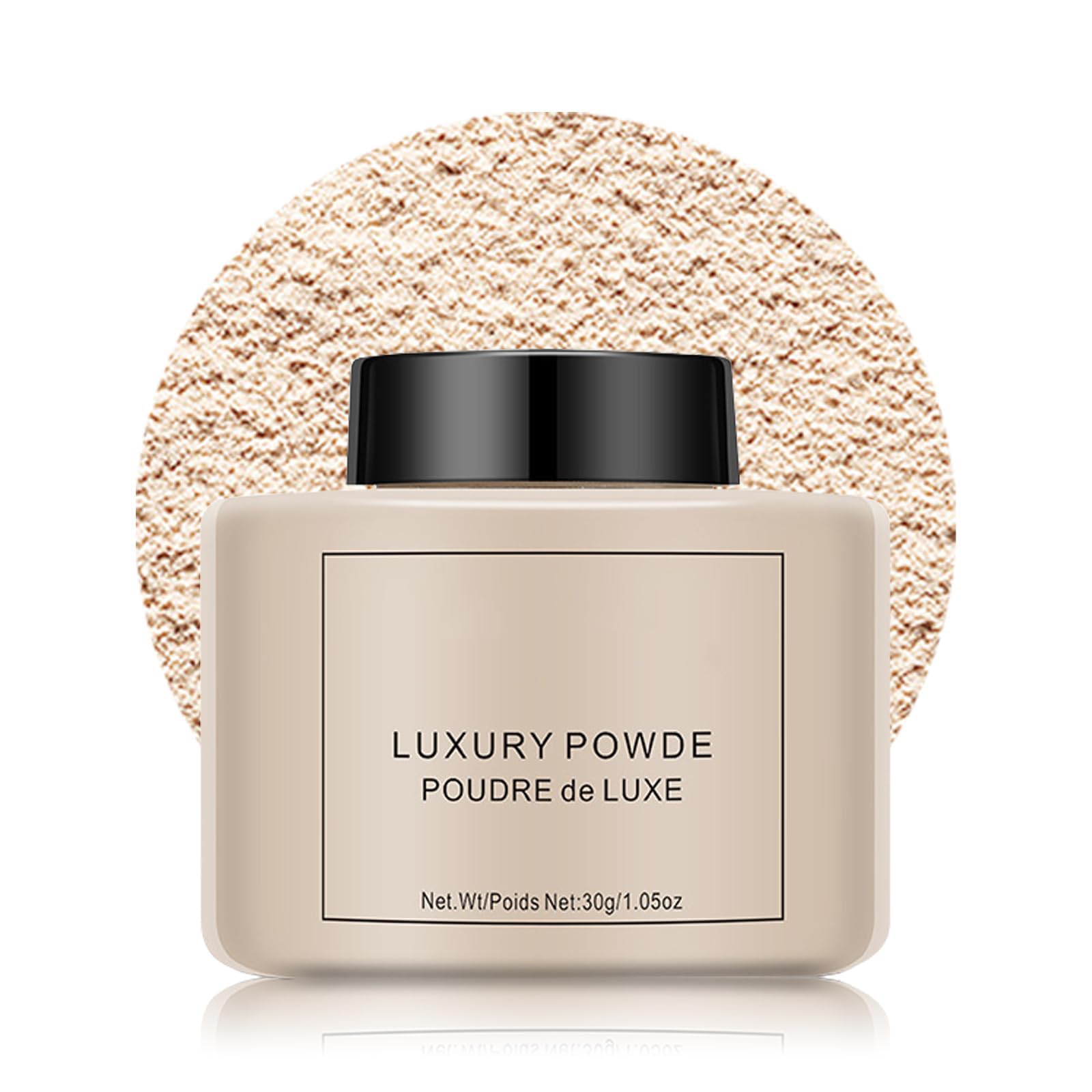 AZONEE Face Setting Powder - Silky & Lightweight Loose Powder Translucent Setting Powder - Absorb Oil, Remove Shine Set Makeup & Hide Imperfections & Fine Lines Makeup Powder