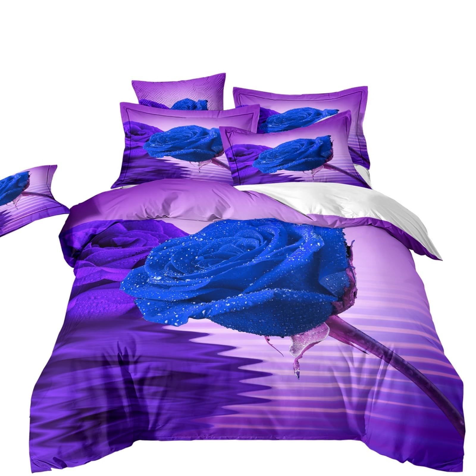 Super King Size Duvet Cover Sets Purple Royal Blue Super King Duvet Set