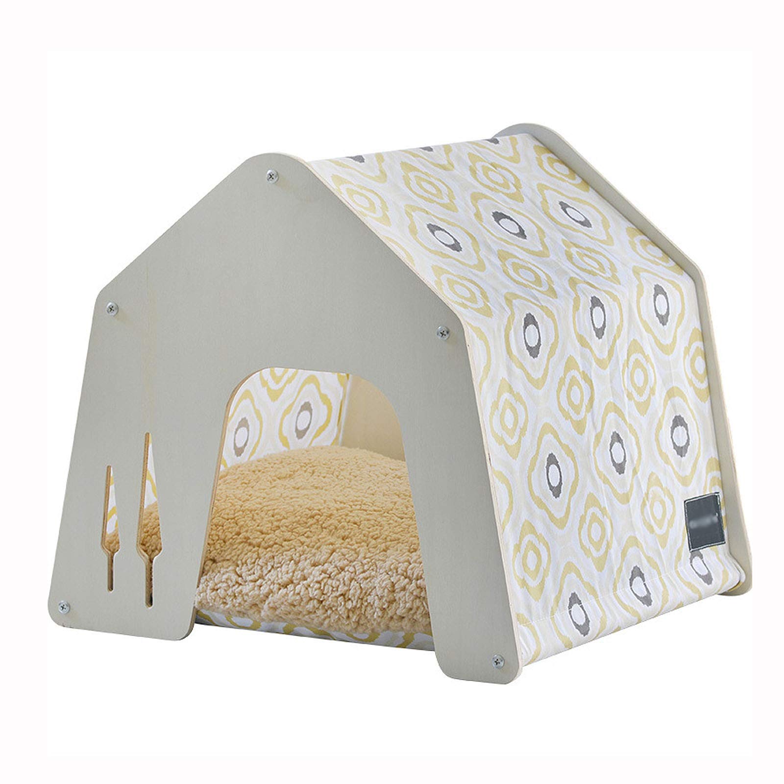 Niche chat lavable solution contre les odeurs de couchage chien