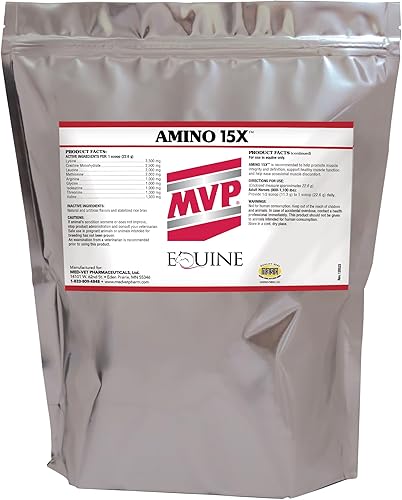 Miniatura 8 de Amino 15X (1.5 libras) - Apoya la función muscular saludable, el desarrollo y las molestias musculares ocasionales en los caballos