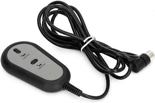 Remote Hand Control with 2 Button 8 Pin, Lift Chair Hand Control, Universal Electric Sofa Remote Handset Controller Replacement for Lift Chair and Power Recliner