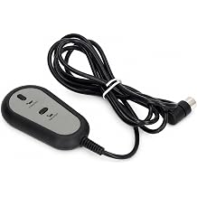 Remote Hand Control with 2 Button 8 Pin, Lift Chair Hand Control, Universal Electric Sofa Remote Handset Controller Replacement for Lift Chair and Power Recliner