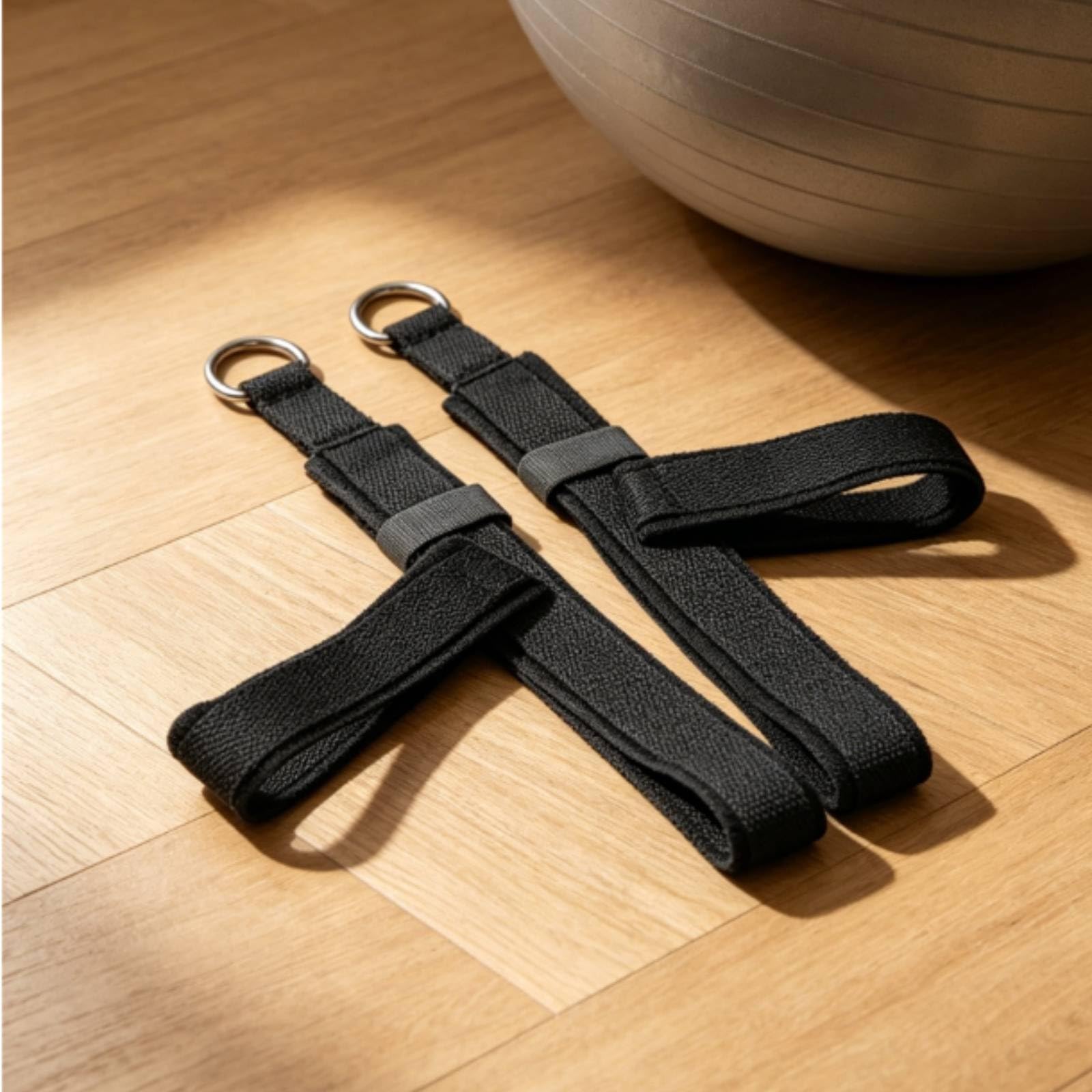 TISHITA Pilates Widerstandsband Pilates Riemen Trainingsband Dehnschlaufe Y Form mit Verstellbarem System Und Verschluss Gewebter Riemen Strukturierte für