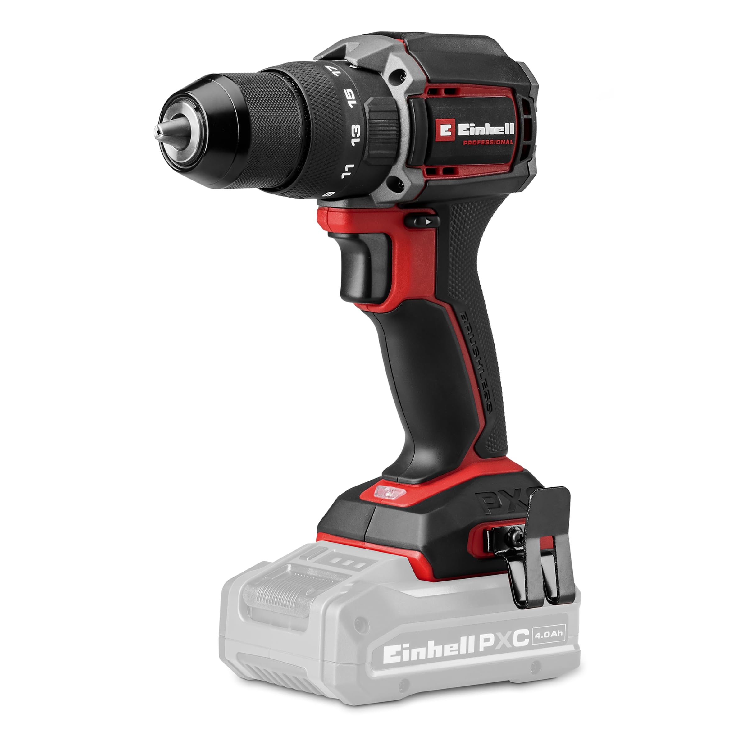 Einhell Profesyonel TP-CD 18/70-C Li-i BL - Solo Akülü Darbeli Vidalama Power X-Change (18 V, kömürsüz, 70 Nm, geri tepme önleyici, 13 mm matkap ucu, 2 hız seçeneği, akü teslimata dahil değil)