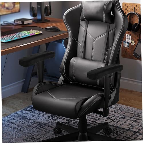 Miniatura 4 de STOBOK 6 piezas de almohadillas de reposabrazos de espuma de esponja de espuma para silla de oficina, almohadilla de descanso de brazos de