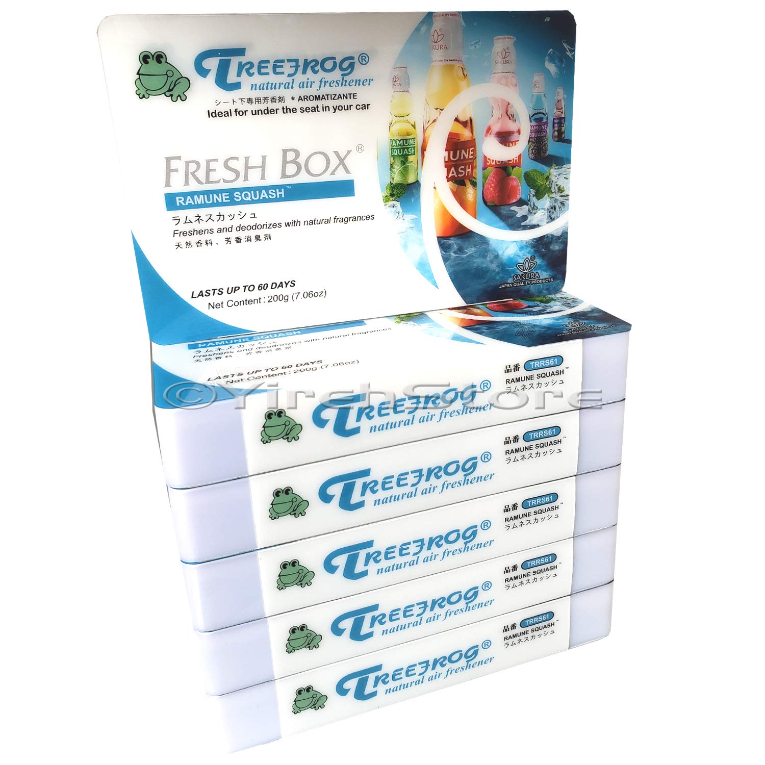 Amazon.com: Ramune Squash Scent (Soda Squash) 6 Packs, Treefrog