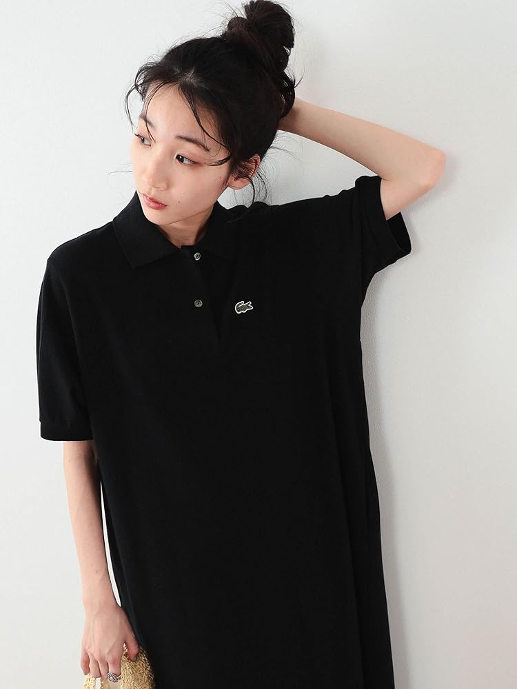 ビームス　LACOSTE ワンピース　サイズ38 BEAMS BOY（ビームス ボーイ）【別注】LACOSTE / ロング ピケ