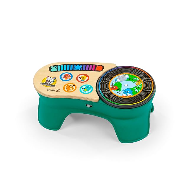 Baby Einstein, Tocadiscos Musical de Juguete para el Descubrimiento DJ + Hape, Desde 6 Meses
