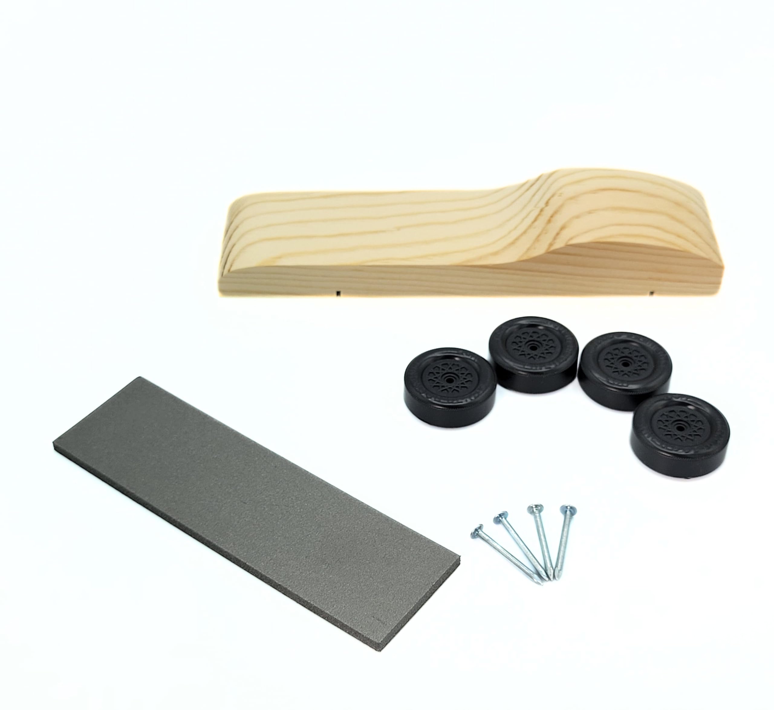 Maximum Velocity Pinewood Car | Includes Shaped Body, Flex Weight & Stock Official Scout Wheels and Axles | Jaguar Car Derby Car