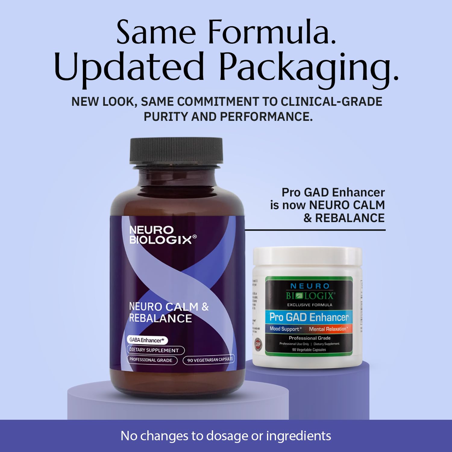 Neurobiologix Neuro Calm & Rebalance, L-Theanine, Kava Kava, 90 Capsules — Amazon image 2