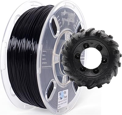 20 – PRILINE TPU Filament,PRILINE High Flow/High Speed Printing 95A TPU Flexible Soft 3D Printer Filament 1KG 1.75mm Spool,Support Fast Printing,…