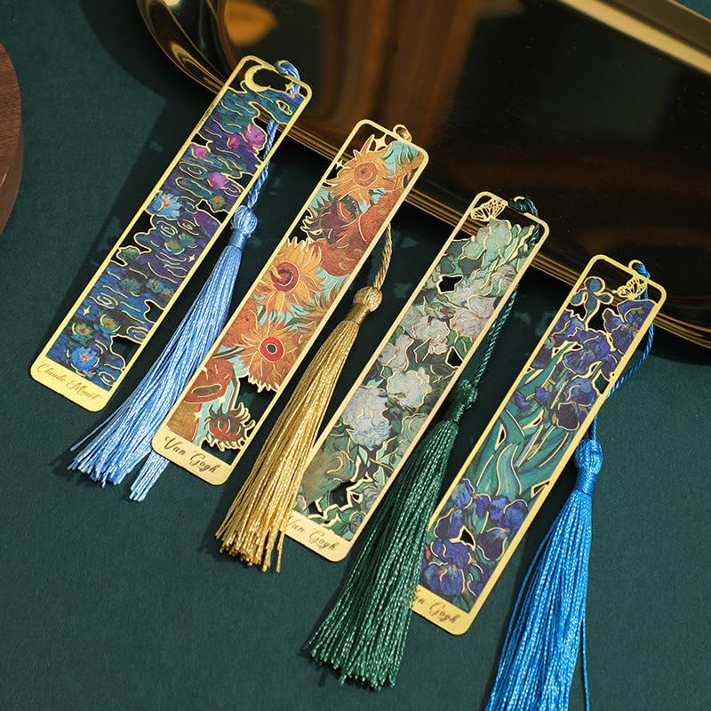 CUORA Famous Drawing Bookmarks, Set of 5