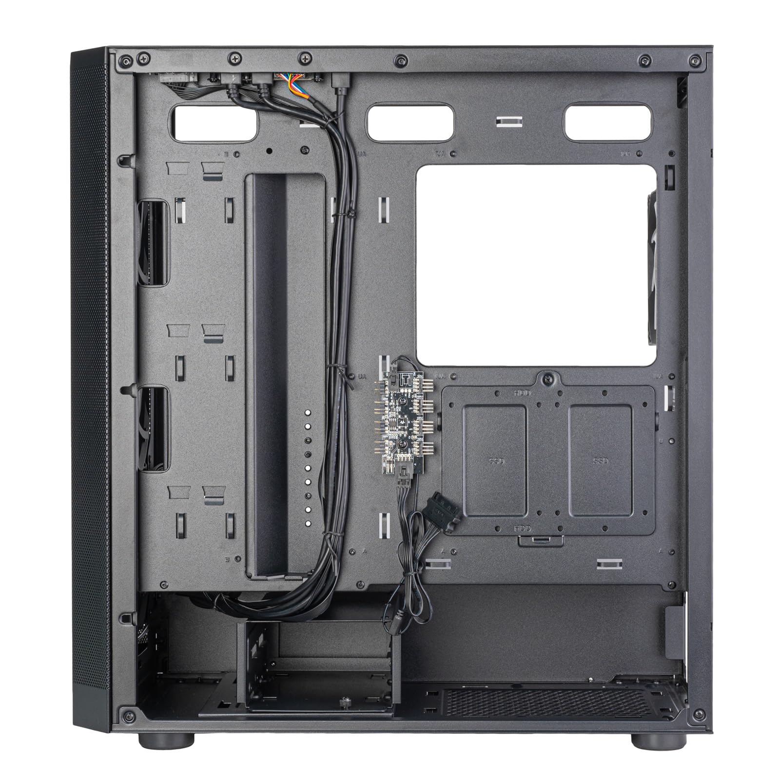 Silverstone Fara 514x Schwarz Tempered Glass (ssT-Fa514X-Bg)