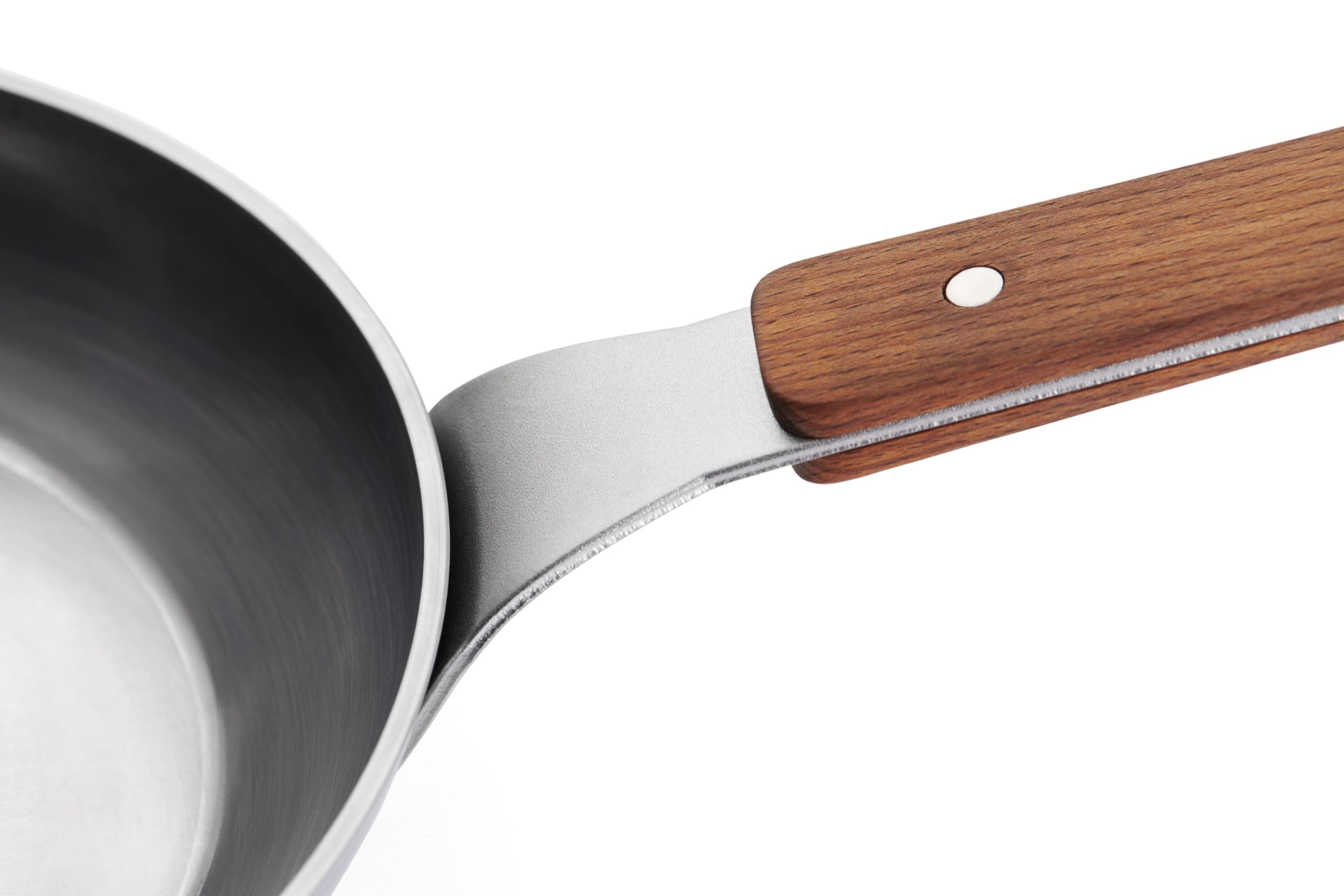Woll Carbon Steel - Sartén (inductiva, diámetro de 28 cm, altura de 5 cm)