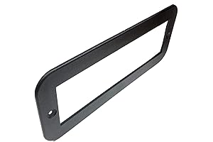 Generic Kioti Radio Mounting Plate: Easy Fit Single Din Stereo