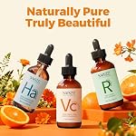 Sérum Vitamine C pour le visage, Sérum Facial pour la tache foncée, Cadeaux de soins pour la peau pour les femmes, Cadeau de fête des mères, Acide hyaluronique, 60ml