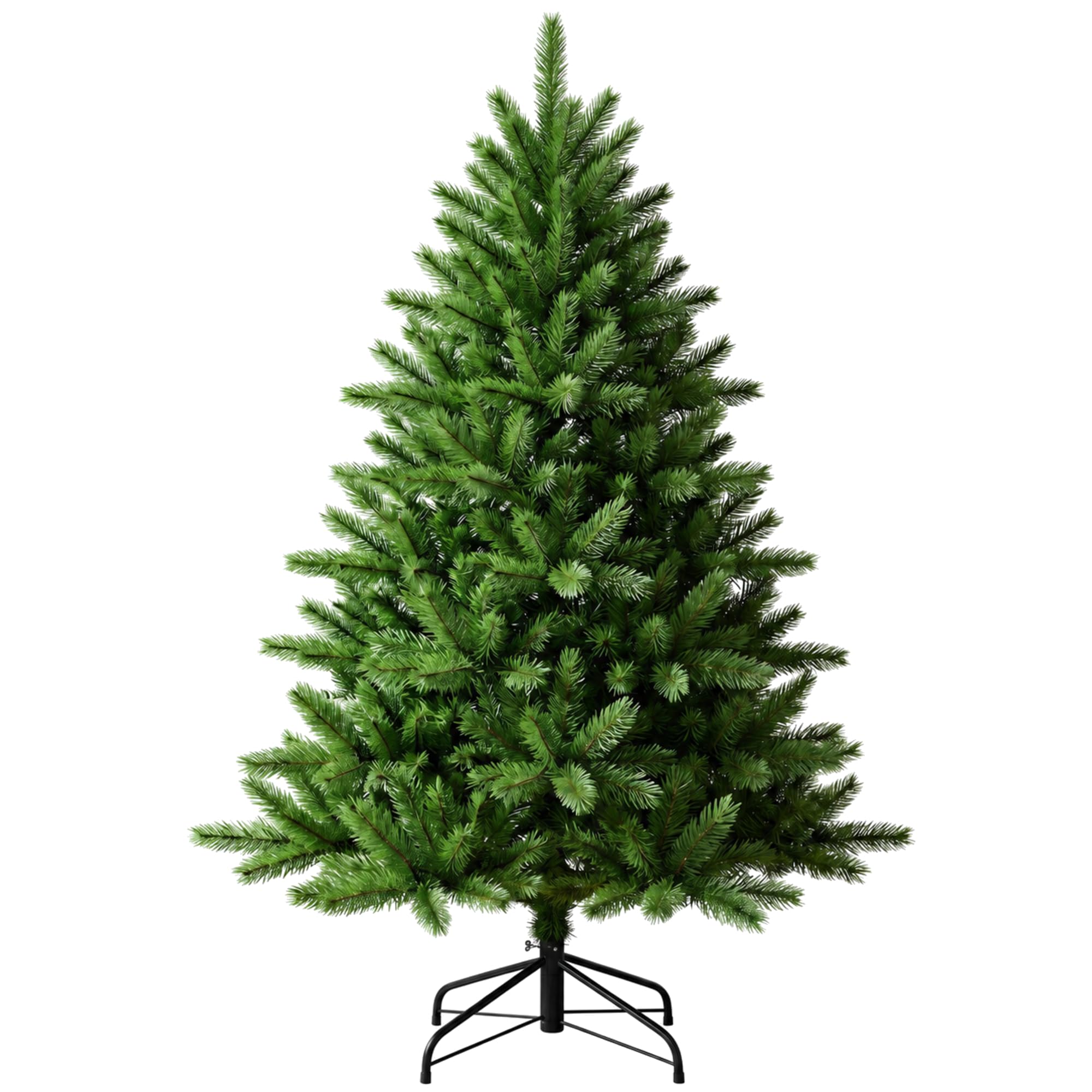 Pelle & Sol 6ft Realistic Christmas Tree, 180cm Outdoor Xmas Tree | Realistic, Durable and Easy to Assemble Xmas Tree, 180cm Green Artificial Tree for Indoor & Outdoor Christmas Decorations