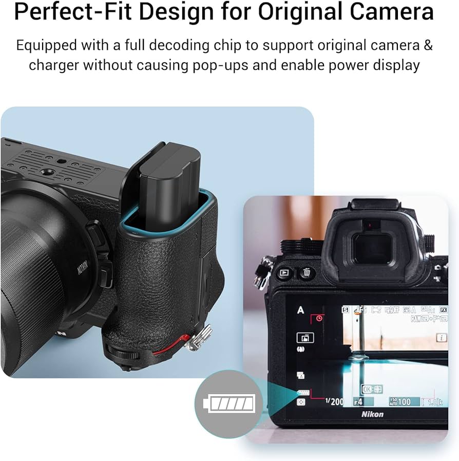 Amazon.com: SmallRig Replacement Camera Battery Charger Set for