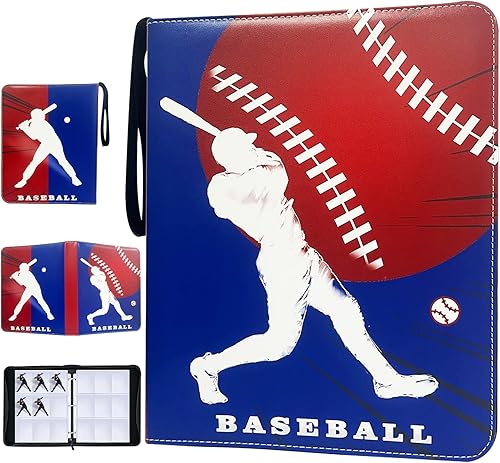 Carpeta para tarjetas de baloncesto de 900 bolsillos, tarjetero para coleccionistas, álbum de tarjetas coleccionables de 9 bolsillos con 50 fundas