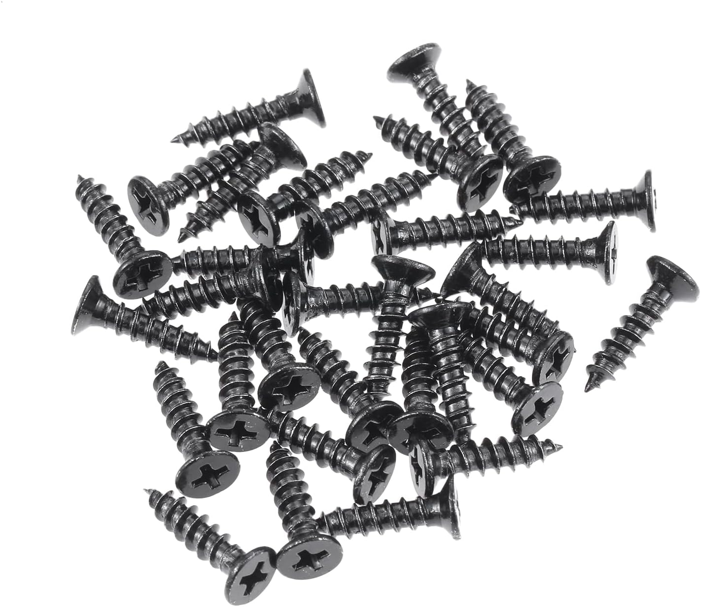 dophee 4PCS Black Flat Mending Plates, Black Stainless Steel Straight Brace Repairing Joining Fixing Flat Bracket with Screws for Wood Furniture Fence, 50x140mm/1.97"x5.51"